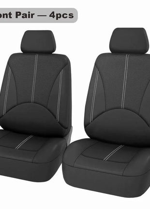 Universal 5-Seats Car Seat Cover Elastic Breathable leather Comfort Fit for most Cars