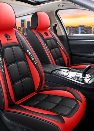 All inclusive seat cover, full leather car seat cushion, Driver's seat cover or passenger seat cover, all season universal pad