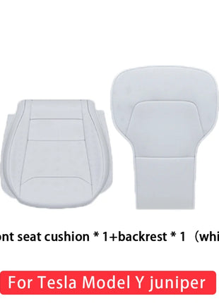 For Tesla Model Y 2025 2026 juniper Ventilation leather seat cover cushion Breathability Comfortable  seat Interior accessories
