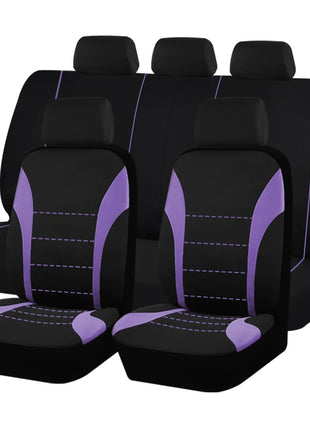 Universal Car Seat Covers Polyester Fabric Fit For Most Car Suv Truck With Airbag Compatible Car Accessories Interior Seat Cover