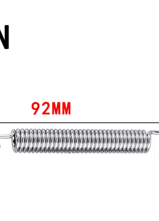 2pcs 43mm-92mm Motorcycle Exhaust Spring Hooks Stainless Steel Exhaust Front Middle Link Pipe Rotatable Muffler  Springs