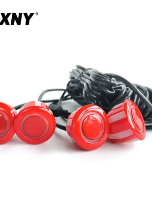 4PCS 22mm Ultrasonic Parking Sensors Reverse Backup Radar System Choose From Red, Black, White, Silver, Gray, Gold, and More!