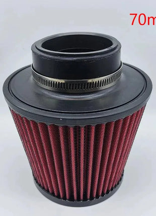 2.5 3 3.5 4 Inch Car Intake Air Filter for K＆N 14084-2 Universal High Flow Cone 102 89 76 70 63.5 60mm KN Tapered Mushroom Head