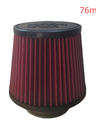2.5 3 3.5 4 Inch Car Intake Air Filter for K＆N 14084-2 Universal High Flow Cone 102 89 76 70 63.5 60mm KN Tapered Mushroom Head