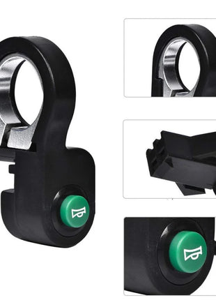 22.5mm Bike Electric Bicycle Horn Switch Button Motorcycle Scooter Bike Plastic Horn Signal Switch Button Universal