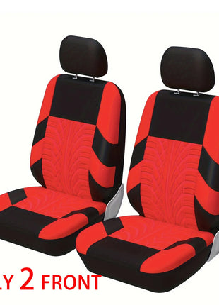 Car Seat Covers Full Set Front Split Rear Bench For Car Universal Cloth SUV Sedan Van Automotive Interior Covers