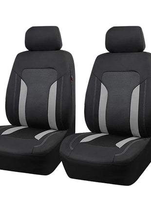 AUTOKING Universal Gray Mesh Seat Covers For Car With 3 Zipper Rear Seat Split Airbag Compatible Fit For Most Car SUV Truck VAN