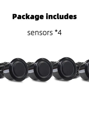 4PCS 22mm Ultrasonic Parking Sensors Reverse Backup Radar System Choose From Red, Black, White, Silver, Gray, Gold, and More!