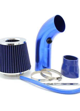 76mm Car Refitted Winter Mushroom Head Air Filter Intake Pipe Filter High Flow High Cold Air Filter Aluminum Pipe Kit