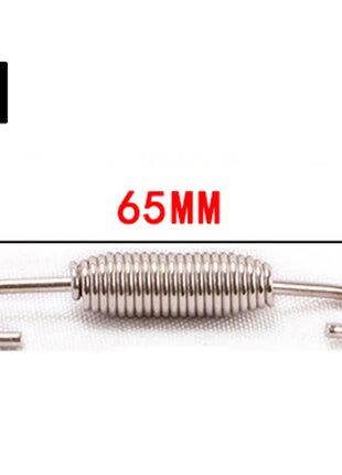 2pcs 43mm-92mm Motorcycle Exhaust Spring Hooks Stainless Steel Exhaust Front Middle Link Pipe Rotatable Muffler  Springs