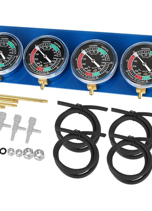 Motorcycle Tester For 2/4 Cylinder Carburetor Carb Synchronizer Kit Ignition Balancer Test Gauges Set Motorbike Diagnostic Tools