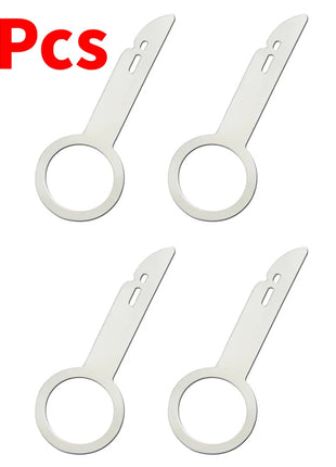 4Pcs Car Radio Removal Tool Stereo Extractor Key Release Pin Head Unit Audio Install Tool For VW Audi Ford Mercedes Benz Skoda