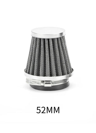 1pc Universal 35-60mm Motorcycle Tapered Air Filter Cleaner Dirt Pit High Air Flow Filter Conical Air Filter Dirt Cleaner