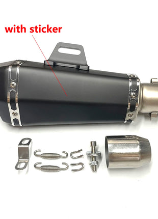 Hight Quality racing line motorcycle exhaust muffler with DB Killer for GIXXER155 XMAX125 NVX AEROX SF250 ZX25R RSV4 MT09 TMAX