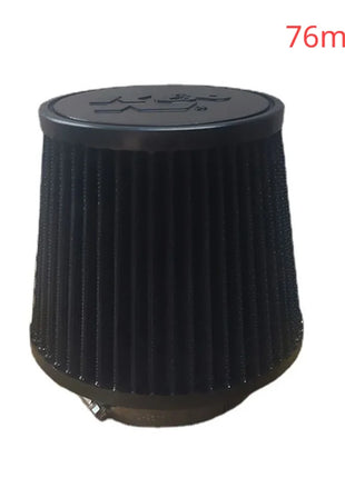 2.5 3 3.5 4 Inch Car Intake Air Filter for K＆N 14084-2 Universal High Flow Cone 102 89 76 70 63.5 60mm KN Tapered Mushroom Head