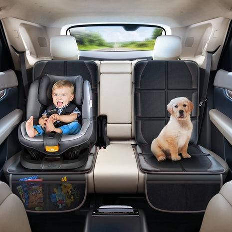 Car Seat Cover Protector for Child Kids Children Universal Auto Rear Seat Covers Pad Protection Foot Car Cushion Car Accessories
