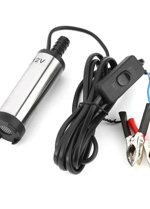 Electric Fuel Transfer Pump Water Oil Transfer Refueling Submersible Pump For Diesel Water Pump 12V 24V 38mm For Car Motorbike
