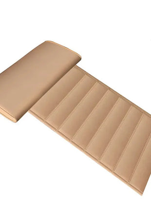 Car Seat Extender Leg Cushion For Driver Leather Universal Leg Support Pillow Cover Memory Foam Auto Seat Extender Padding Mat