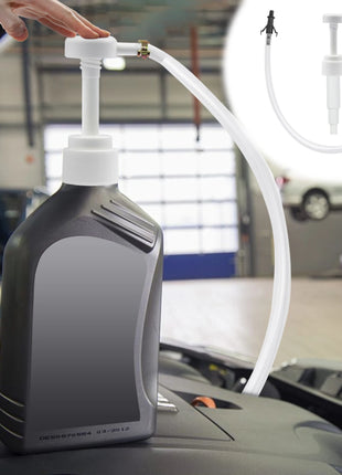 Transfer Pump for Auto Transmission Gasoline Differential Fluid Fuel Oil Diesel Hand Siphon Pump Liquid Syphon Manually Pressing