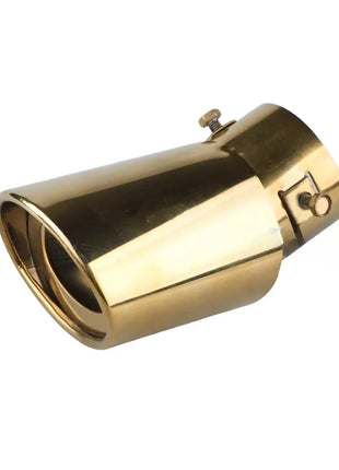 Car Accessories Automobile Exhaust Pipe Sleeve Tail Throat Muffler Tip Gold Silencing Stainless Steel Modified Exhaust Pipe