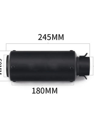 motorcycle exhaust inox muffler carbon fiber exhaust Universal 51/60mm with DB Killer for z900 R3 R25 MT07 MT09 R1 Z400 Z650