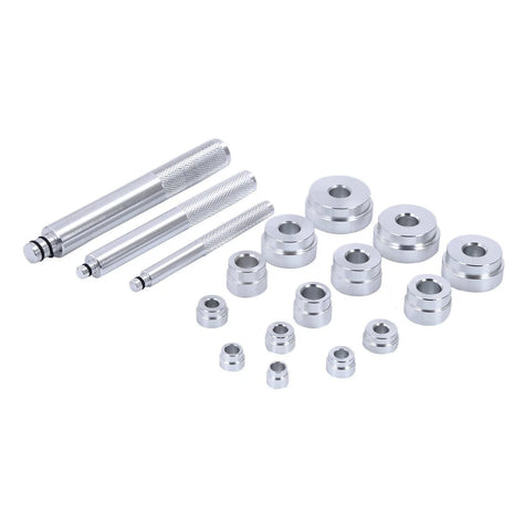 Bearing Disassembly Tool Repair Kit 17 Pcs/Set Seal Driver Installer Remover Automotive Tools Aluminum wheel bearing kit