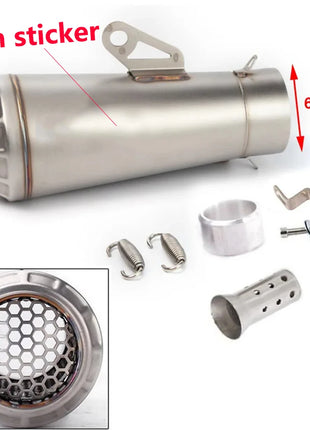 Universal Motorcycle Exhaust Muffler DB Killer GP Motocross Escape For Yamaha R1 R3 R6 CBR1000RR MT07 09 Z1000