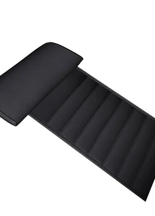 Car Seat Extender Leg Cushion For Driver Leather Universal Leg Support Pillow Cover Memory Foam Auto Seat Extender Padding Mat