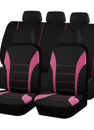 Universal Car Seat Covers Polyester Fabric Fit For Most Car Suv Truck With Airbag Compatible Car Accessories Interior Seat Cover