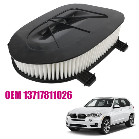 Car Air Filter Element Auto Accessories 2.0-3.0L OEM 13717811026 For BMW X3 X5 X6 F25 F15 E72 E71 E70 Air Filter