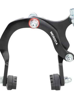 Meroca 73-95mm Bike C Brake Caliper Set Bicycle Rear Front Long Arm Brakes Kit Aluminum Alloy Side Pull Brake for Cruiser Kids