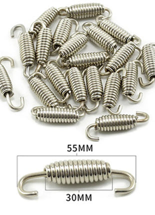 Universal Motorcycle Exhaust Spring Hooks Stainless Steel Exhaust Front