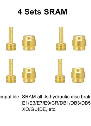 Mountain Bike oil needle Brake olive head For SHIMANO DEORE BH90 BH59 SRAM MAGURA oil brake hose Connecting Insert