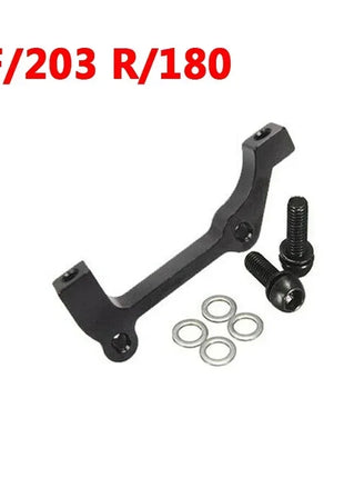 MTB Bike Disc Brake Rotors Front Rear 180mm 203mm IS/PM Caliper Adapter Aluminium Alloy Post Mount Bicycle Accessorie Adaptor