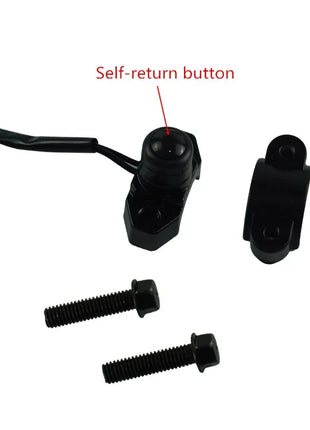 Universal 7/8 inch Motorcycle Switch Handlebar Mount Electric Power Start Kill Horn Fog Light With Wire Harness Button