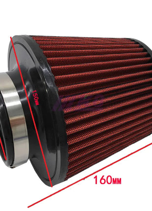 60mm 70mm Air Filter High Flow Cold Air Intake Universal Filters Vehicles Air Filters Car Accessories