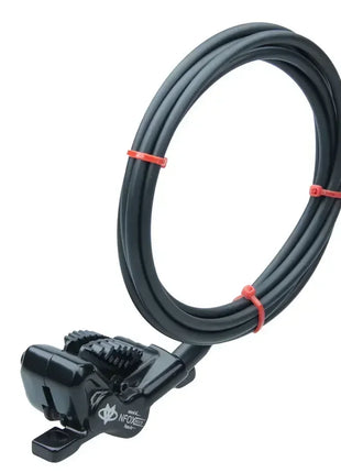 NFOX B015 4-piston Disc Hydraulic Brake E-bike Folding Mountain Bike Bicycle Power Off Black Red 160 180 203 roto Split Tube New