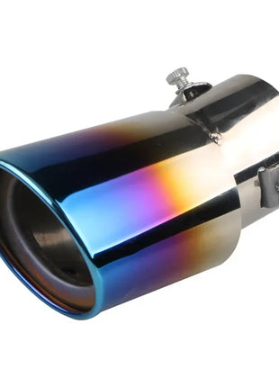 Car Accessories Automobile Exhaust Pipe Sleeve Tail Throat Muffler Tip Gold Silencing Stainless Steel Modified Exhaust Pipe