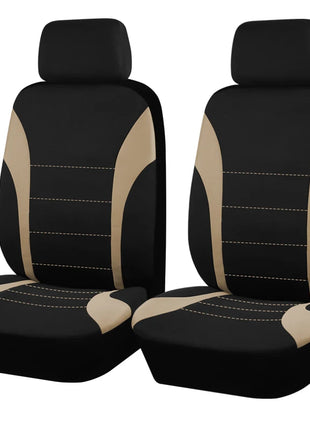 Universal Car Seat Covers Polyester Fabric Fit For Most Car Suv Truck With Airbag Compatible Car Accessories Interior Seat Cover