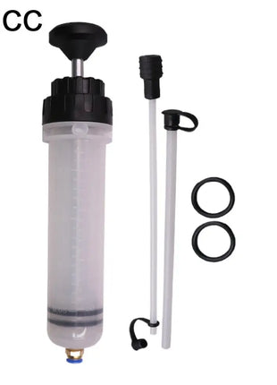0.5L OilFluid Extractor Filling Oil Change Syringe Bottle Transfer Automotive Fuel Extraction Pump Hand Tool Oil Extractor Pump