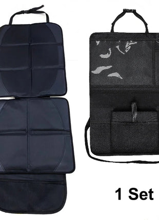 Car Seat Cover for Tesla Model 3 Y Juniper 2026 Oxford PU Leather Protector Mats Child Baby Cushion Protective Mat For Baby Kids