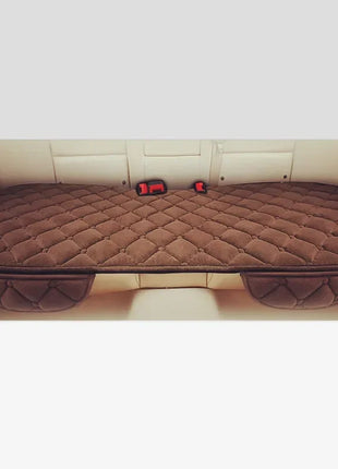 Car Seat Covers, Warm Seat Cushion Protector, Plush Seat Cover, Universal for Sedan, Hatchback, SUV, Autumn, Winter