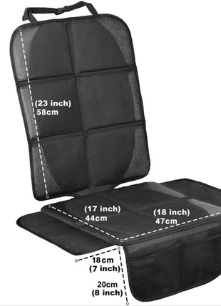 Car Seat Cover for Tesla Model 3 Y Juniper 2026 Oxford PU Leather Protector Mats Child Baby Cushion Protective Mat For Baby Kids
