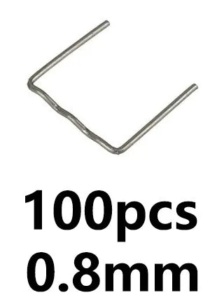 100-600Pcs Auto Plastic Repair Welding Nails Car Bumper Repair Welded Stud Precut Wave Nails Machine Welding Hot Stapler