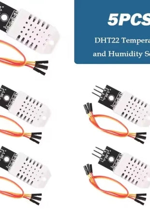 DHT22 AM2302 DHT11/DHT12 AM2320 Digital Temperature Humidity Sensor Module Board For Arduino Ultra-low Power High Precision 4pin