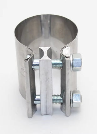 1pc 40/45/50/55/57/60/63mm Car Accessories Stainless steel Universal exhaust pipe connection hoop Strong steel pipe clamp