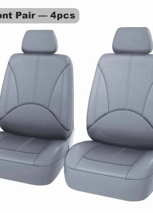Universal 5-Seats Car Seat Cover Elastic Breathable leather Comfort Fit for most Cars