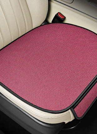 Breathable Ice Silk Car Seat Cushion Non-slip and Wear-resistant Solid Color Ice Silk Car Seat Cover, Universal Fit Most Cars