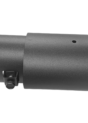 Universal Car Exhaust Muffler Exhaust Pipe Tail Throat Stainless Steel Car Muffler Tip Chrome Round Pipe Exhaust Tail Muffler
