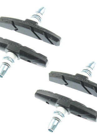 Bike Brake Blocks Rubber Cycling Part Tools MTB Mountain Road Bicycle Lightweight V-brake Shoes Pads Bicycle Accessories
